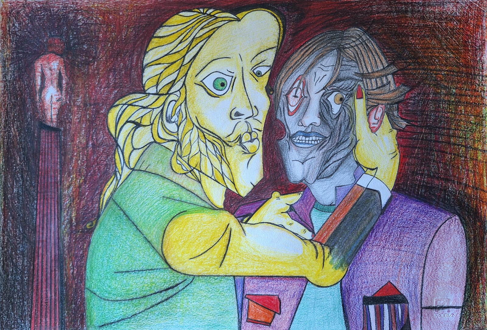 The Kiss of Jesus Image