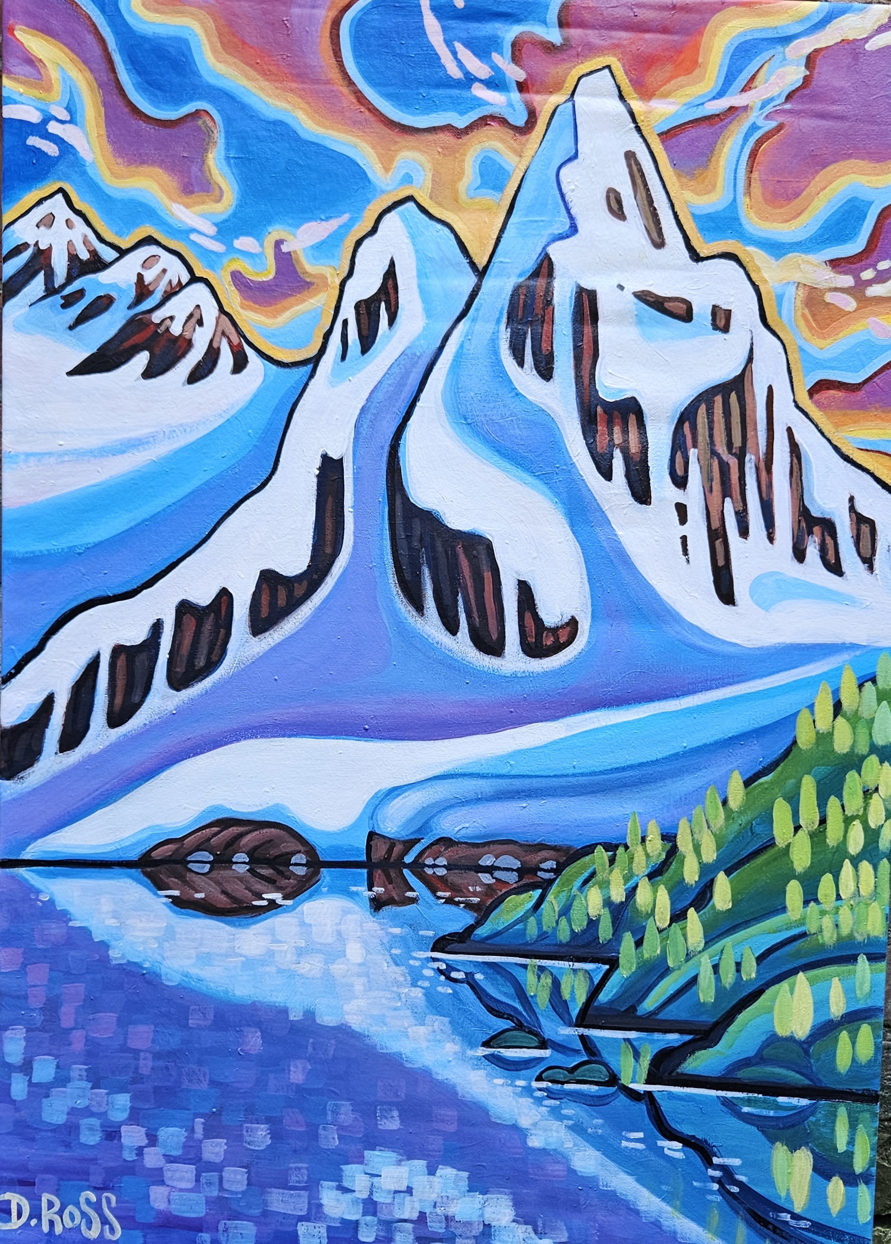 Image for Winter Mountain Reflection