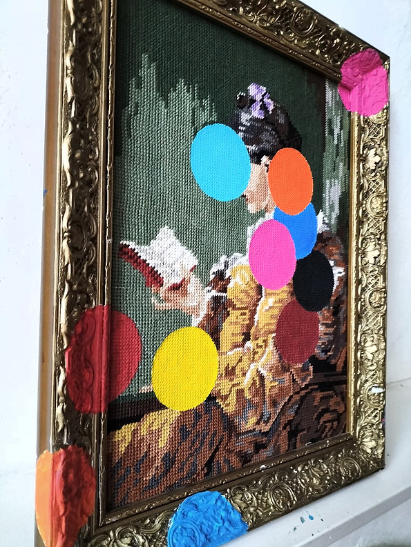 Woman Not Sewing Image 1