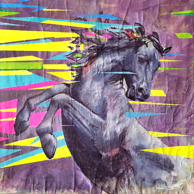 Pinstripe Horse Image 0