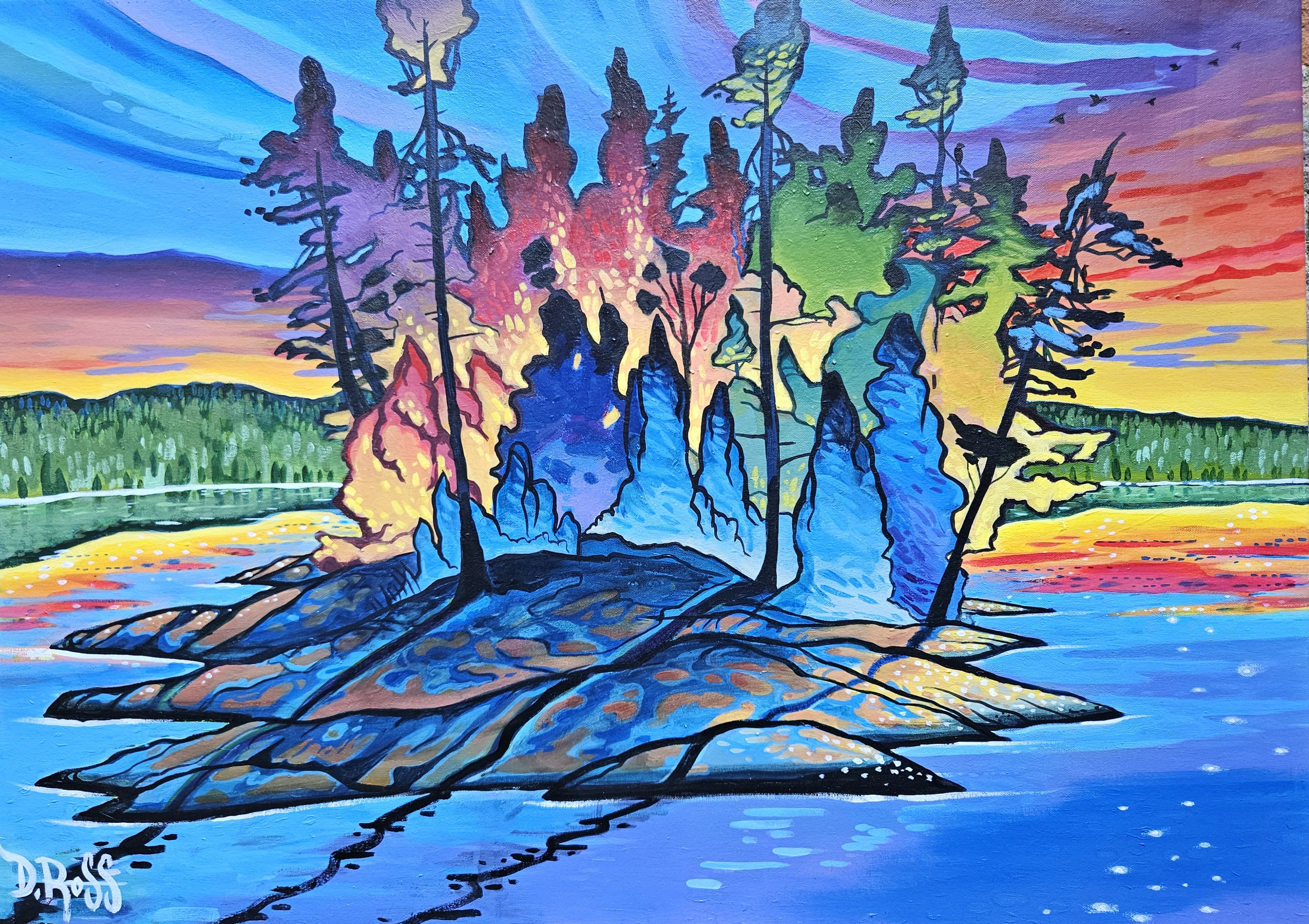 Image for Full Colour Island Trees
