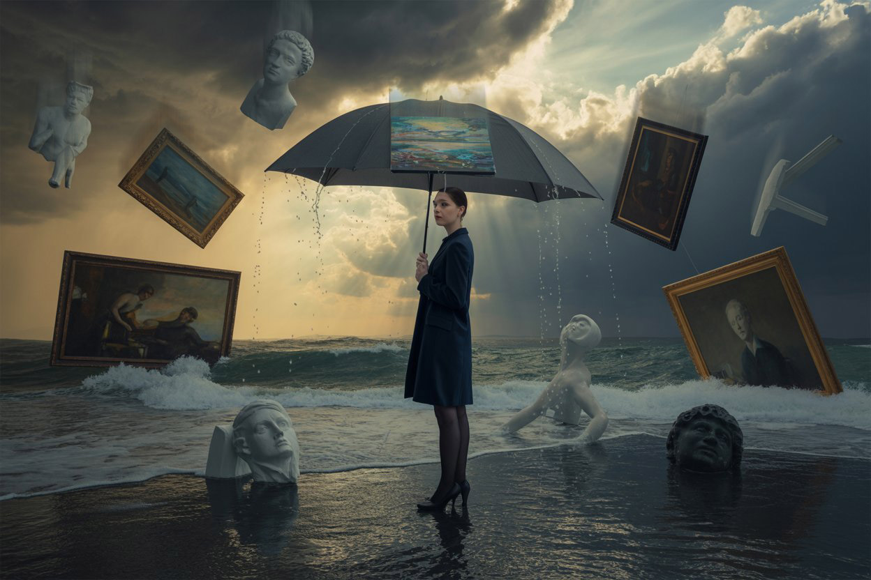 The Art Market Storm: Who’s Weathering It, Who’s Being Swept Away