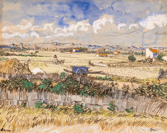 A Rare Van Gogh Watercolour Could Rewrite Auction History