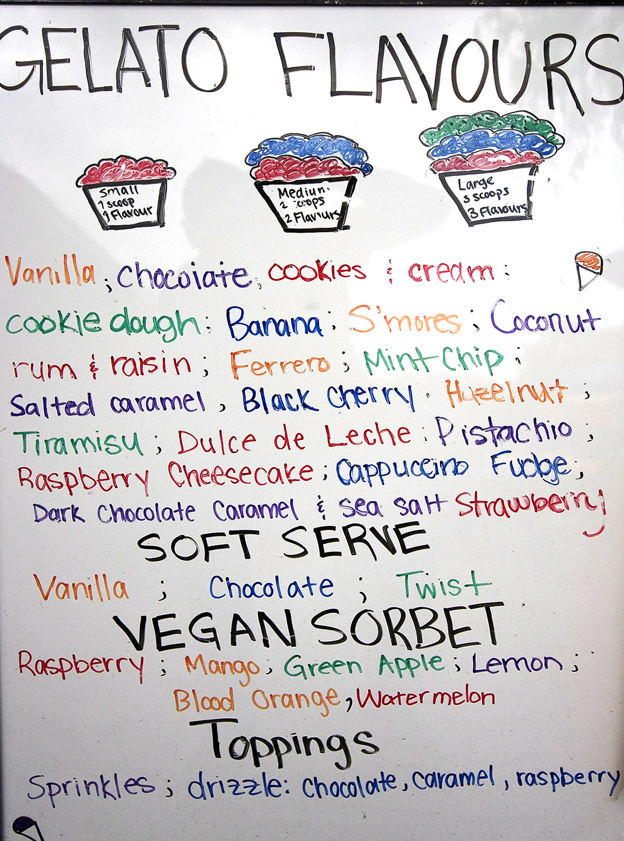 Check back for our menu updates