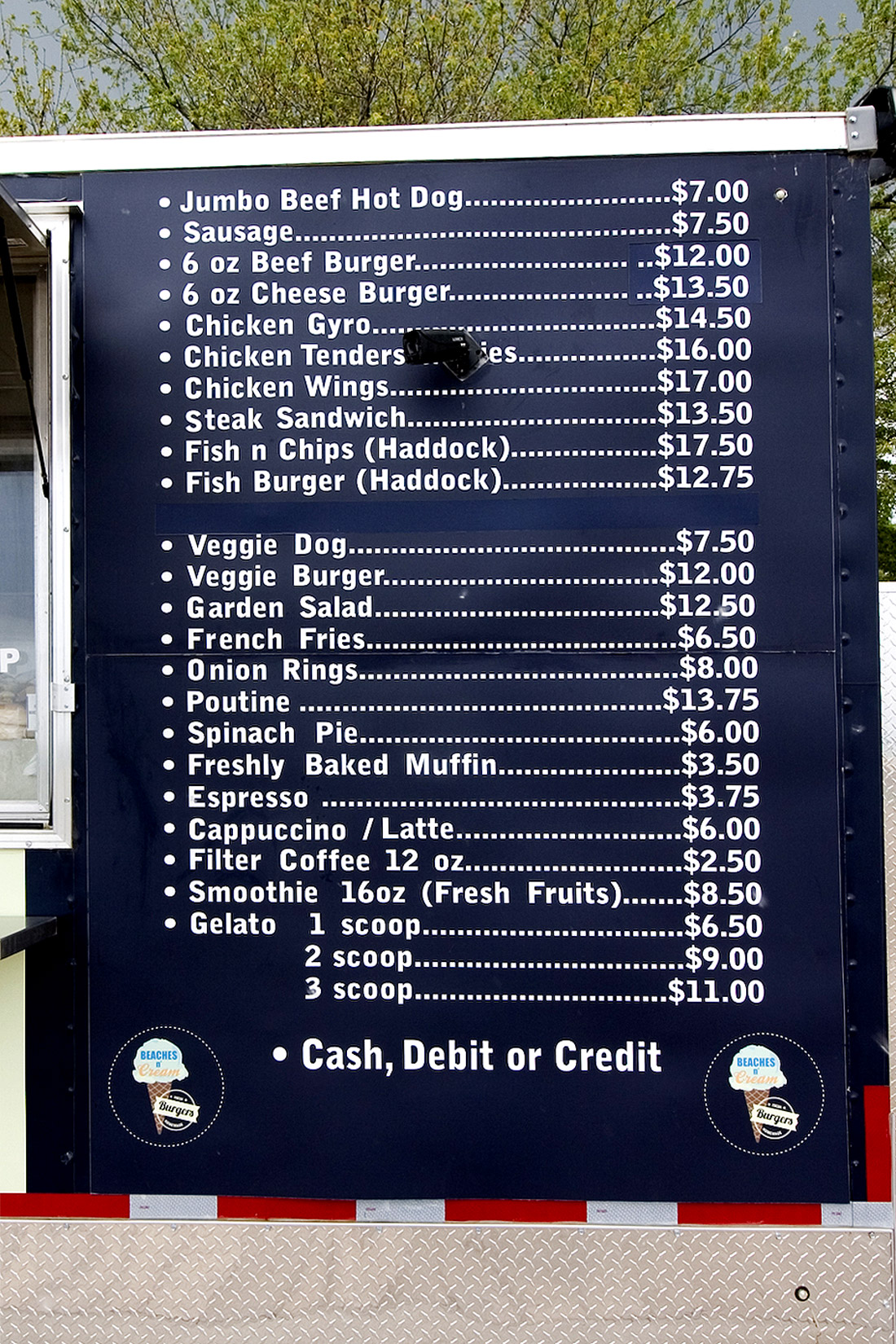 Full Menu