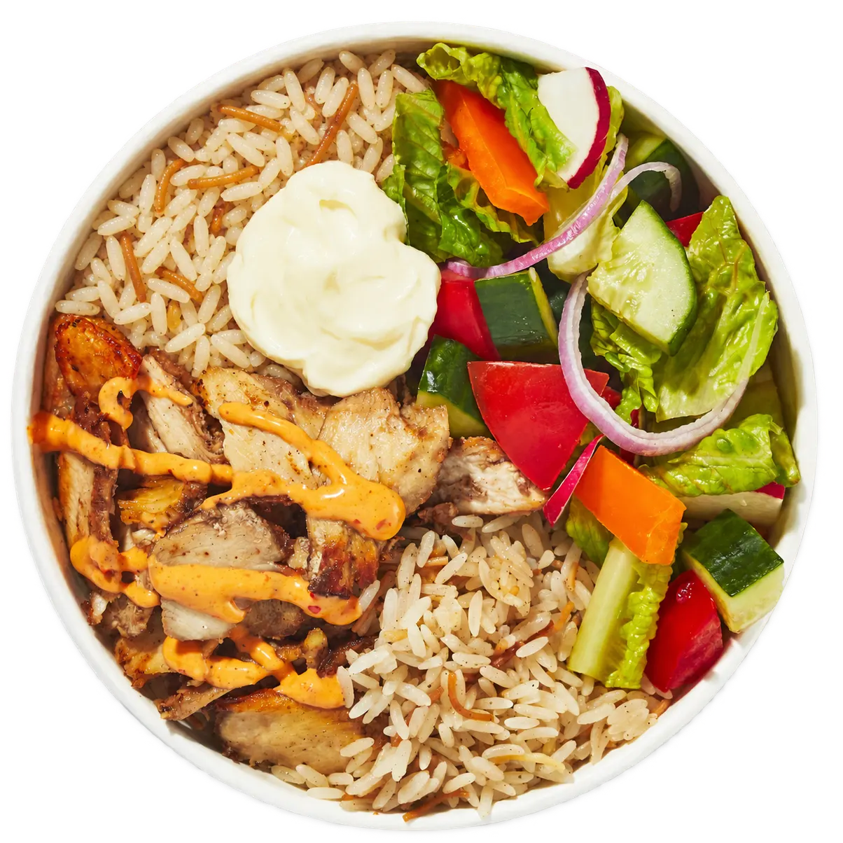 Fresh Shawarma Chicken Bowl