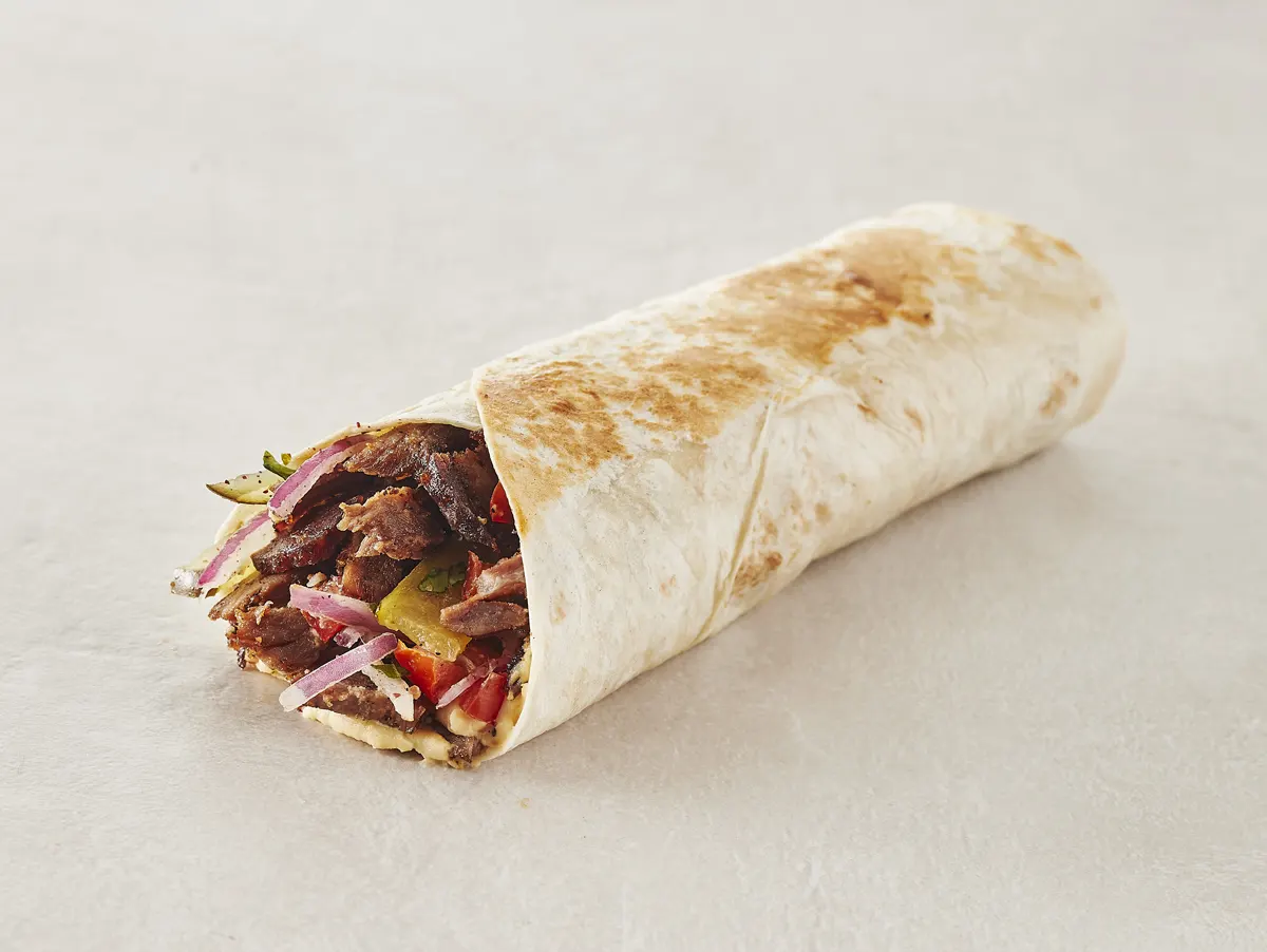 Beef Saj Wrap