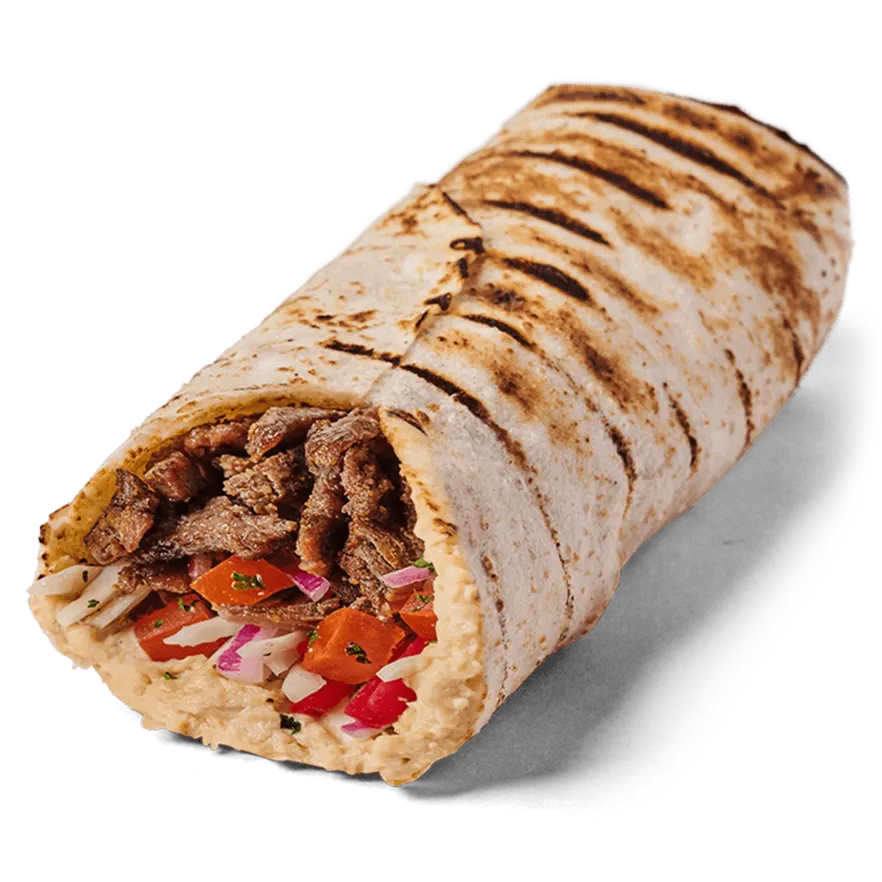 Frsh and Hot Saj Wrap