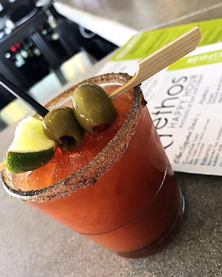 Bloody Mary with Olives