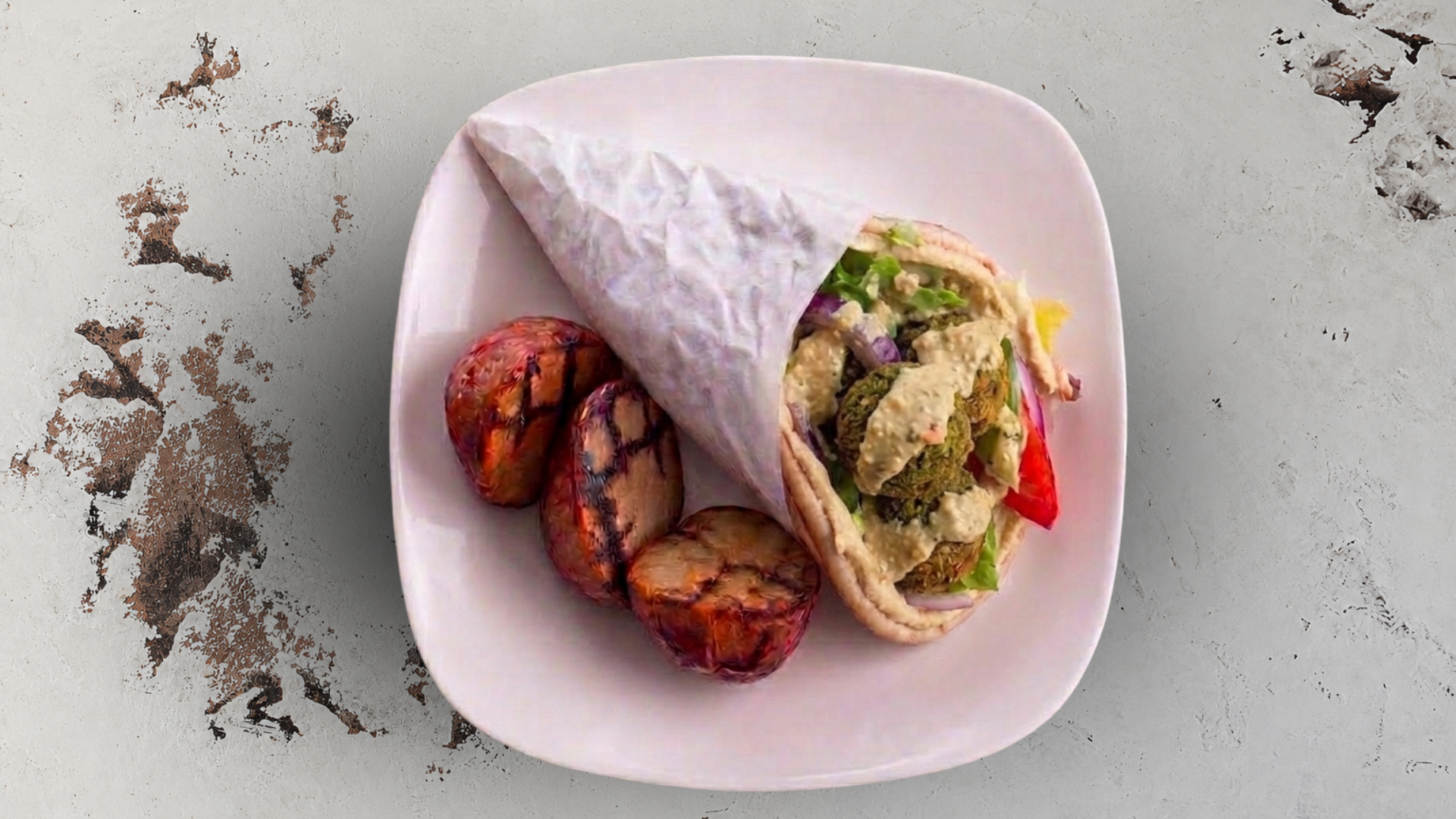 Falafel Wrap Image