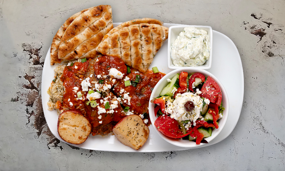 Kefte Saganaki Platter Image