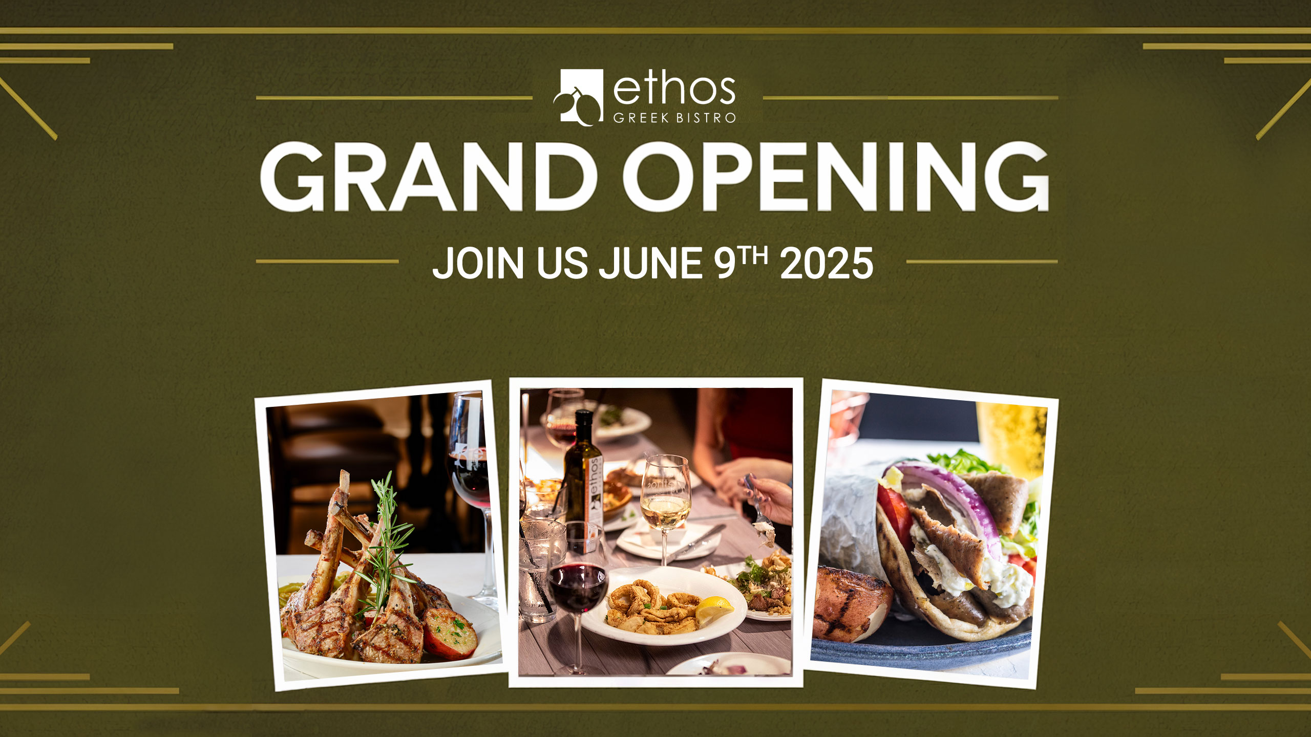 ethos Greek Bistro in Fort Lauderdale is Now Open!