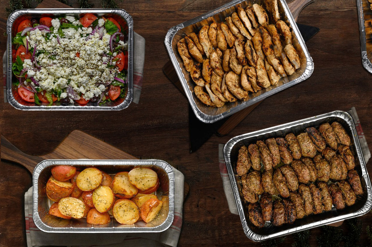 A Greek Mediterranean-Style Passover Feast with ethos Greek Bistro