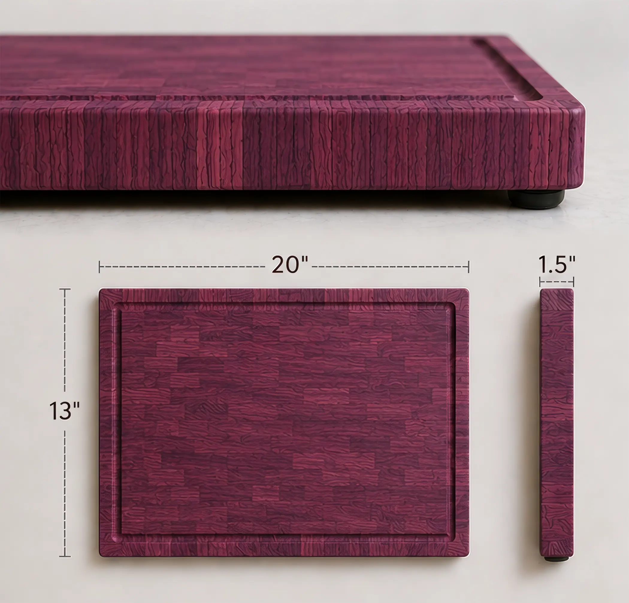 Larchwood Cutting Board - 14" x 22" Image 3