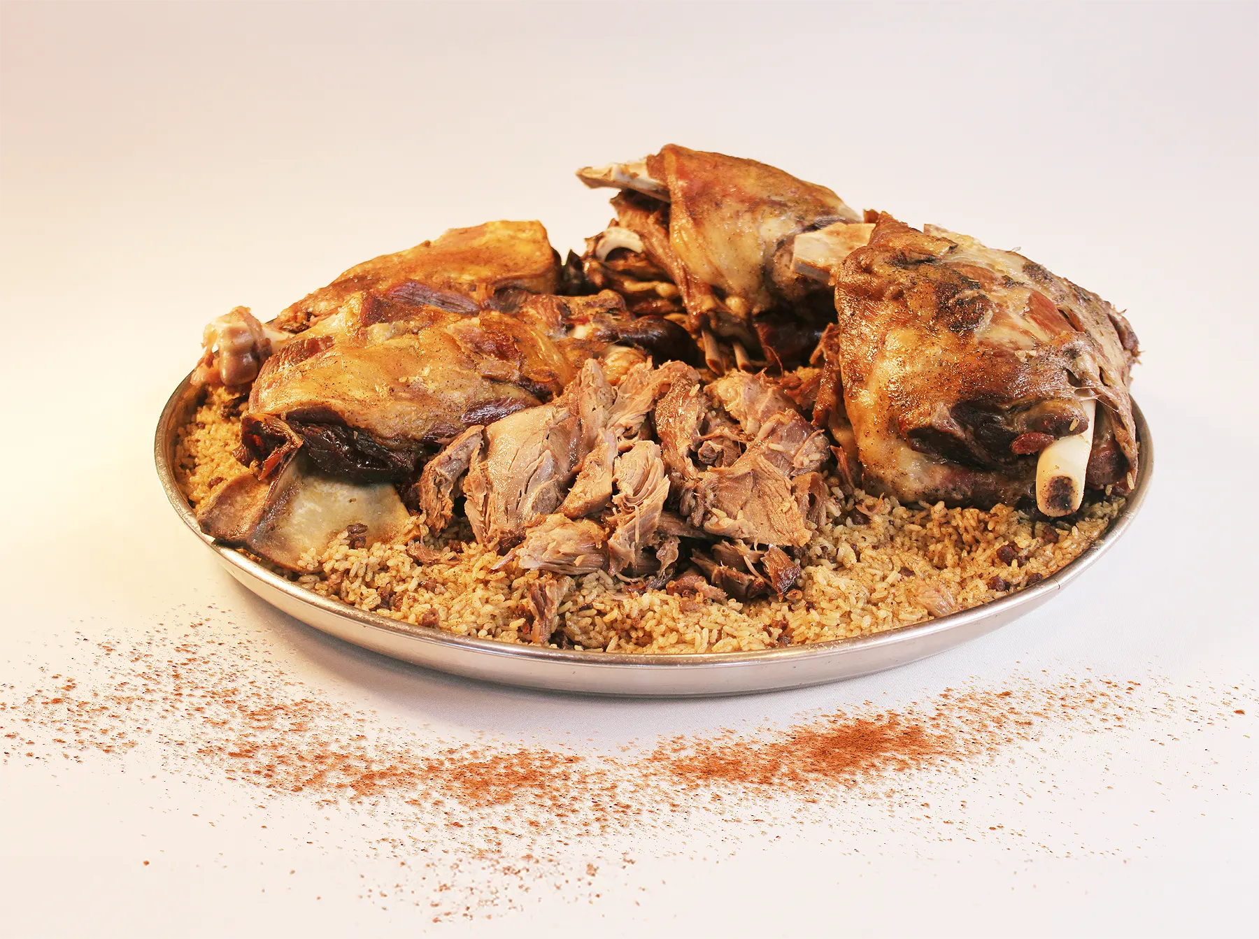 Middle Eastern meats with herbs and spices