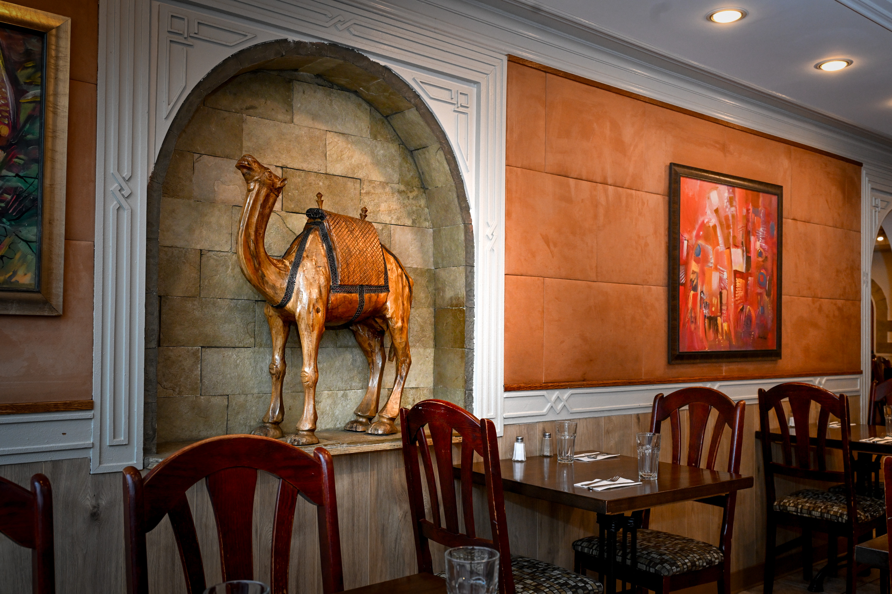Restaurant decorative art