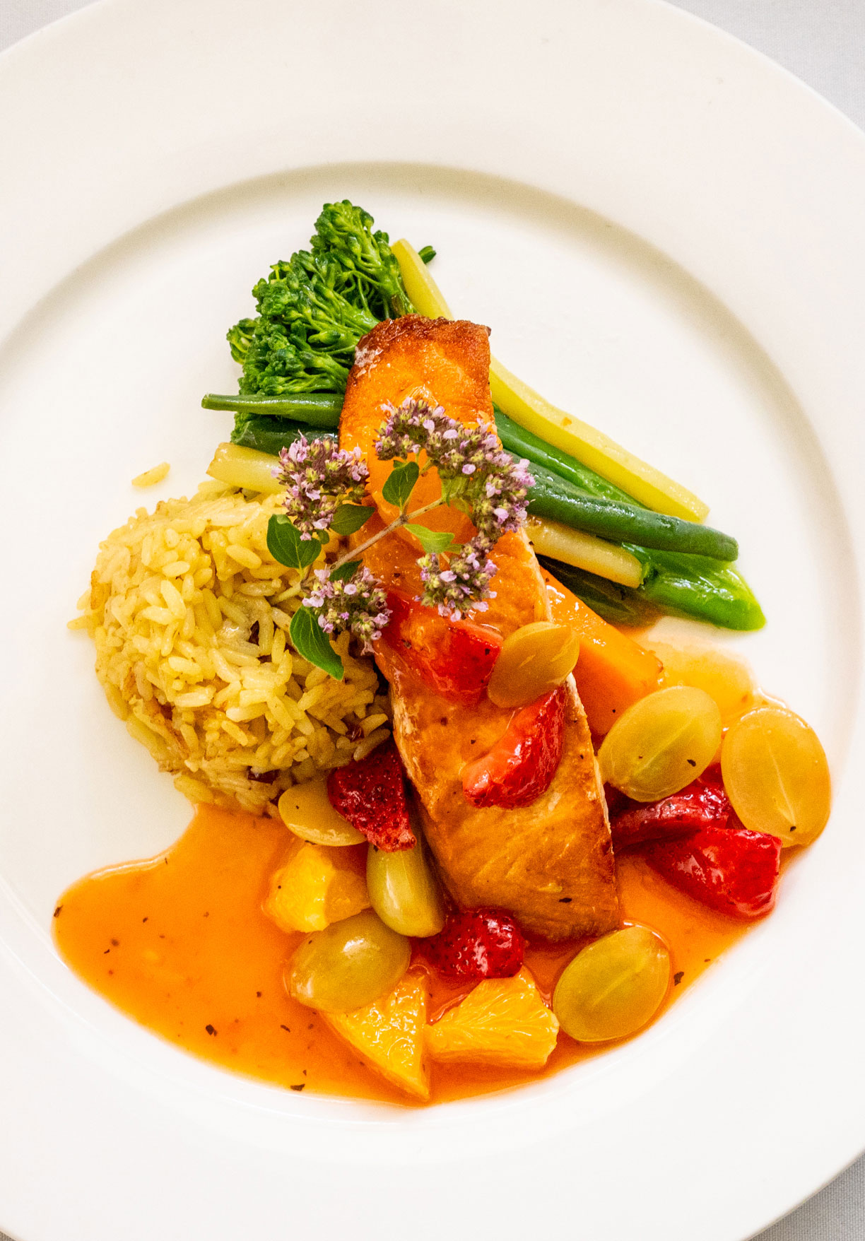 Salmon with Citrus Dish