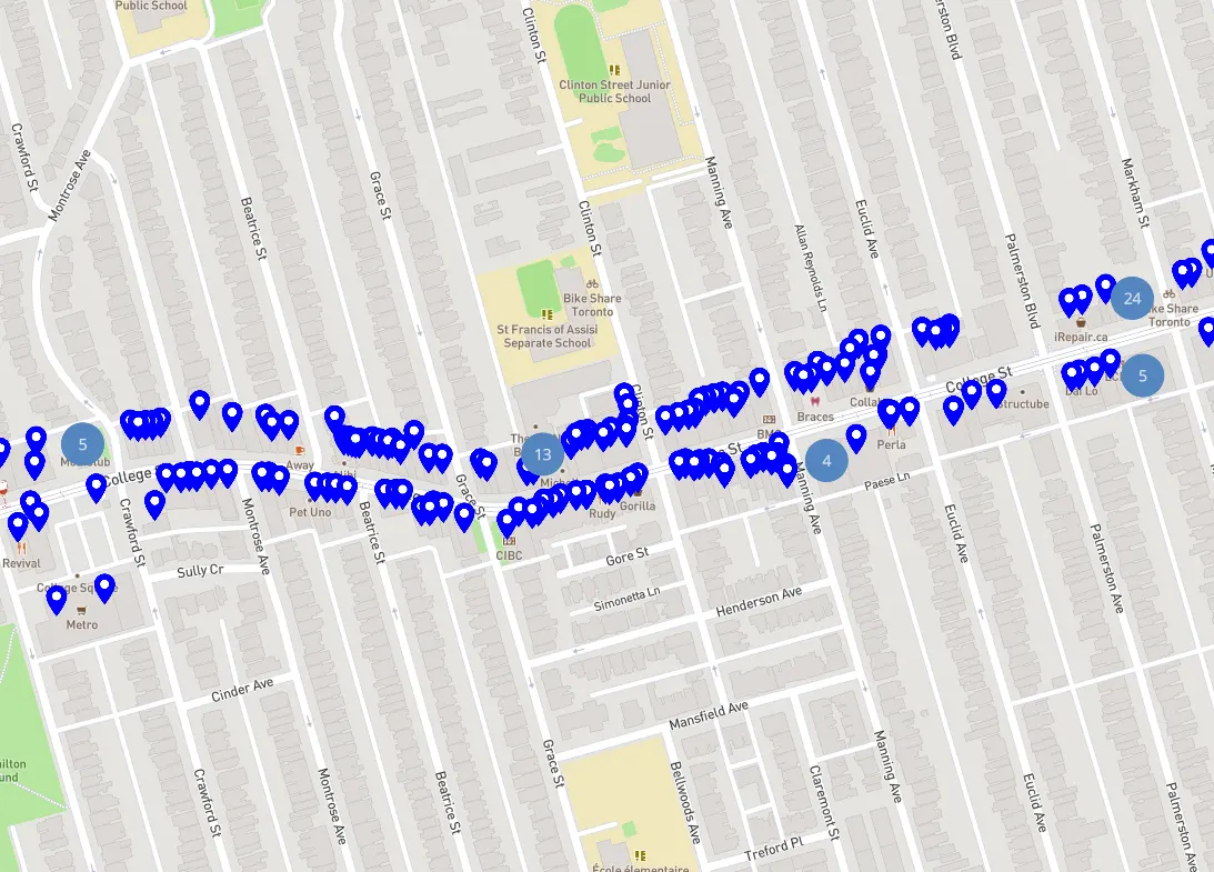 Visitor guide and neighbourhood maps