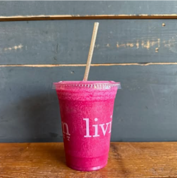 Healthy and Sexy Smoothie – Kale Beets Cucumber Carrot Banana Apple Lemon – Vegan | Living Green Cafe Fort Lauderdale