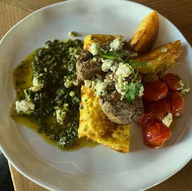 Grass-Fed Steak and Eggs Brunch with Chimichurri – Gluten Free | Living Green Cafe Fort Lauderdale