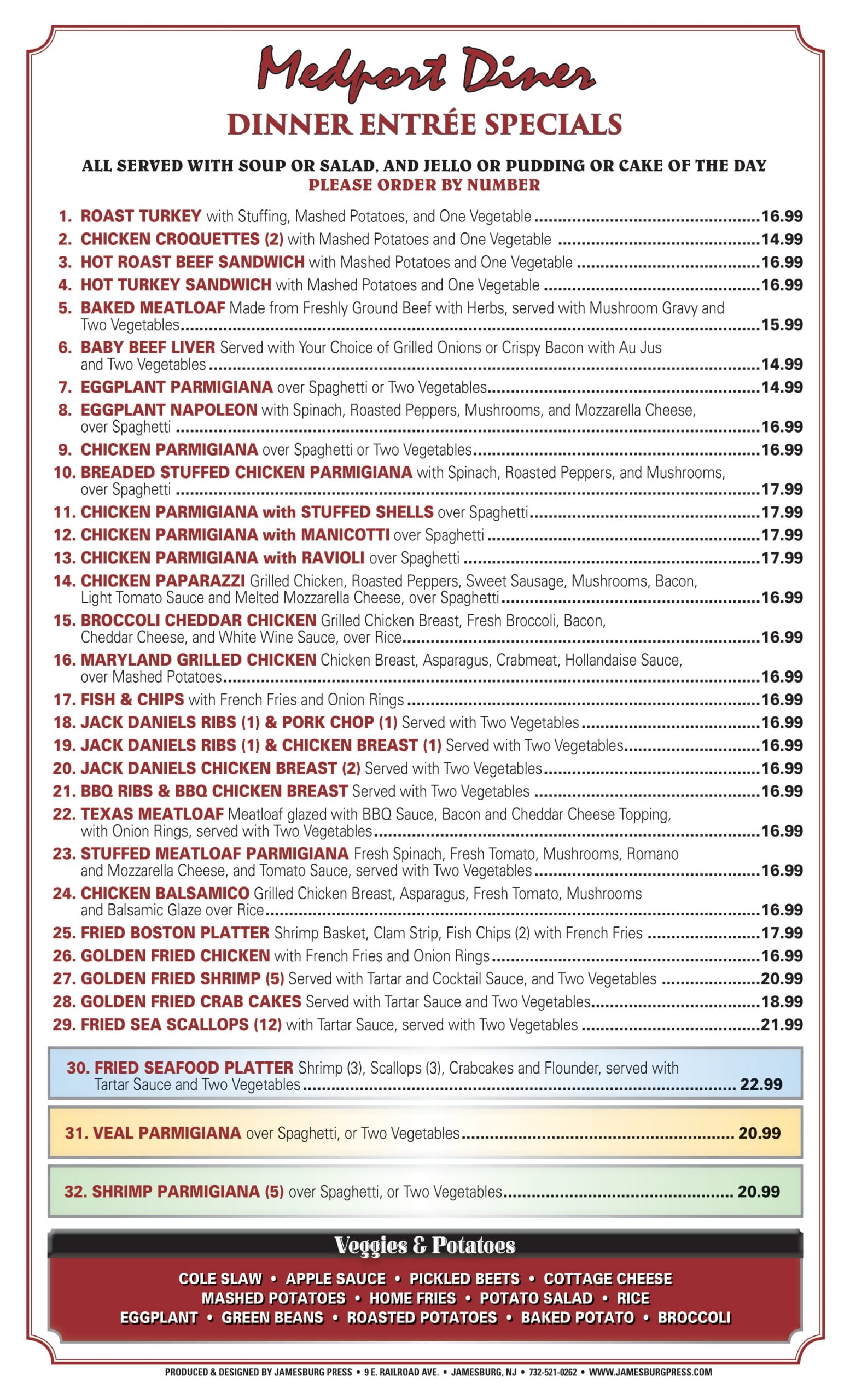 Medport Diner Medford Nj - 6q0l0cf