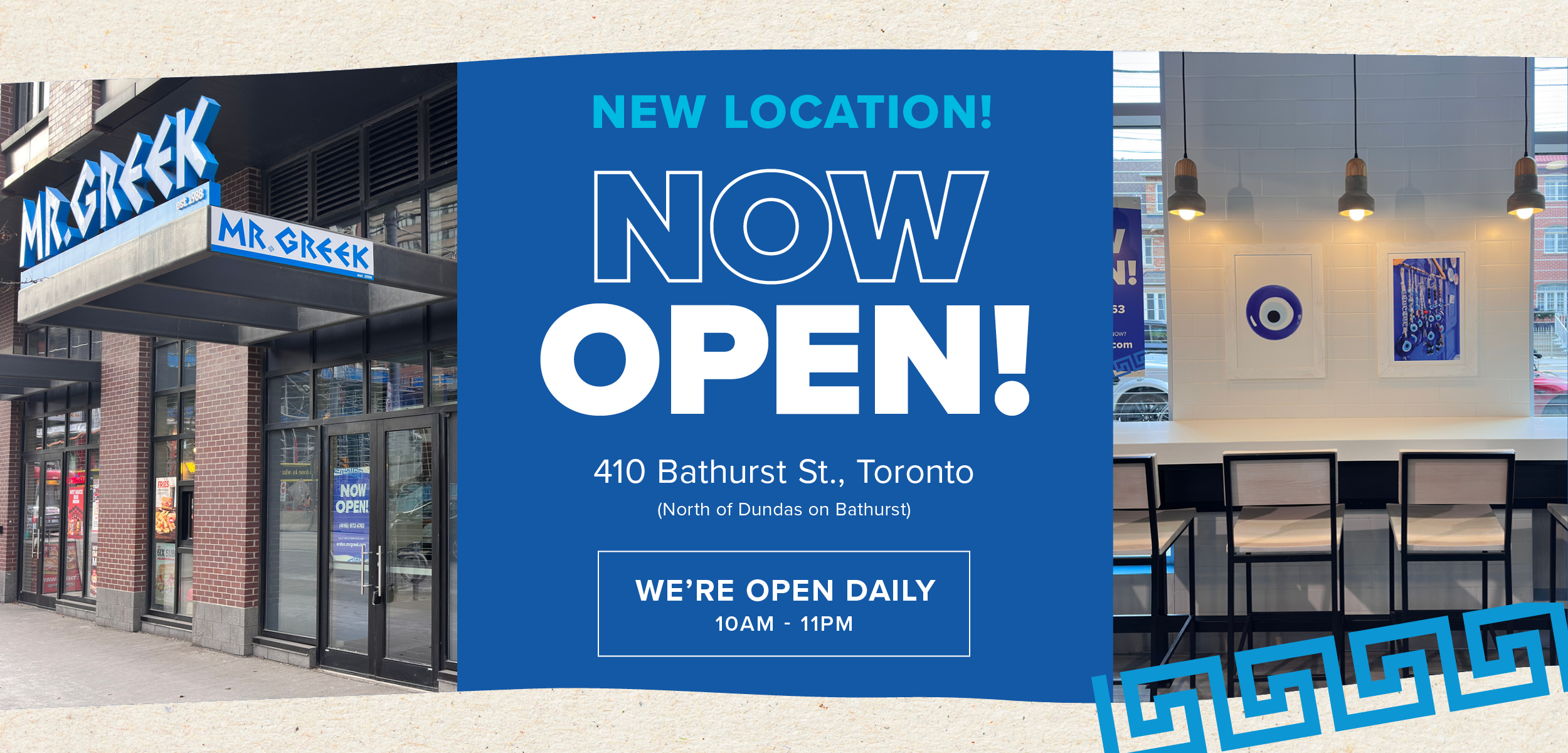 410 Bathurst Now Open