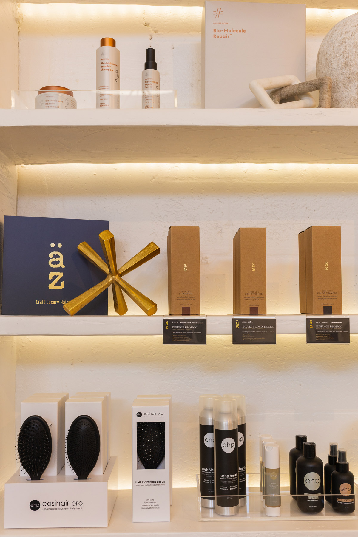 More hair salon line of products