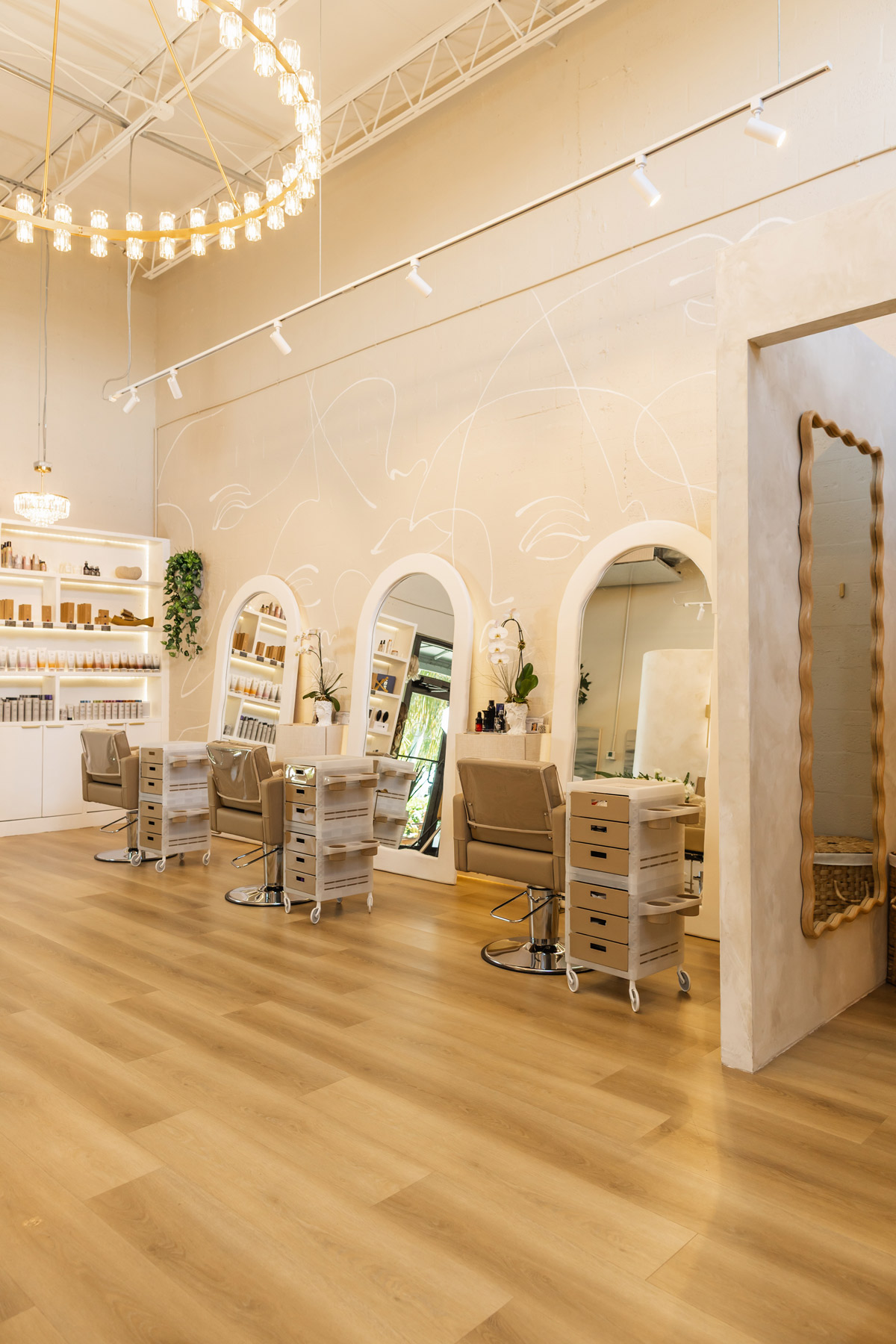 Salon view