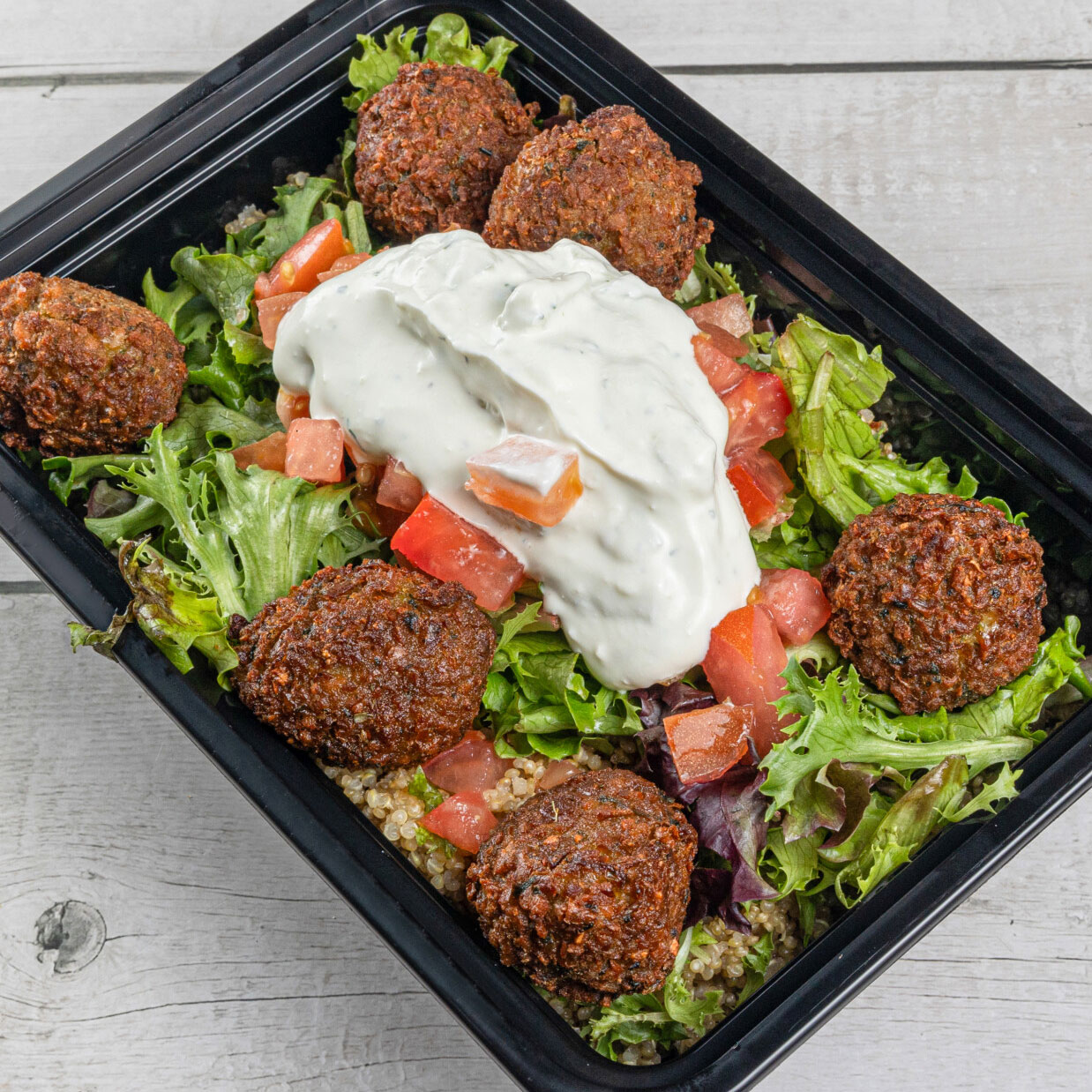 Falafel Bowl with Salad