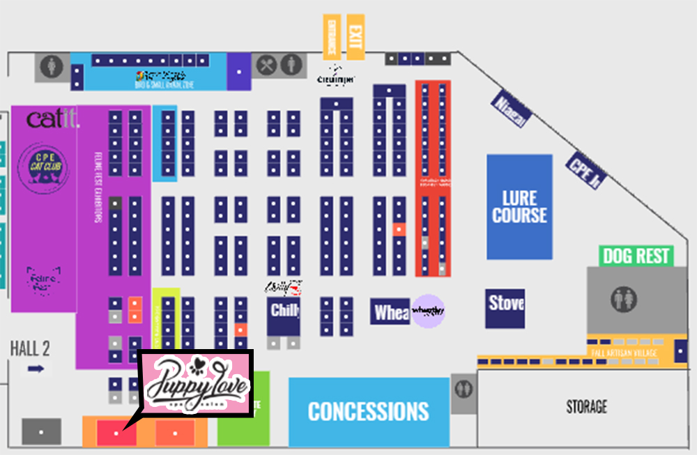 Pet Expo Map
