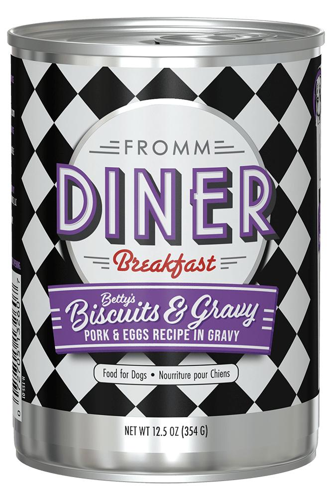  Diner Betty's Biscuits & Gravy Pork & Eggs Recipe in Gravy Wet Dog Image