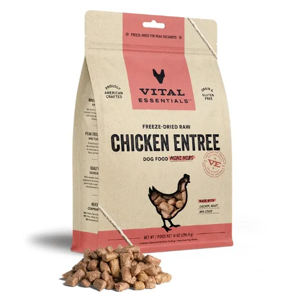 Freeze-Dried Raw Chicken Entree Dog Food Nibs Image 0