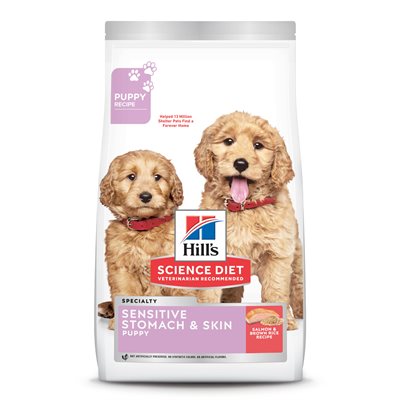 Puppy Sensitive Stomach & Skin Salmon & Rice Image