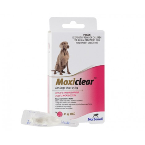Moxiclear for Dogs Over 25kg Red Image