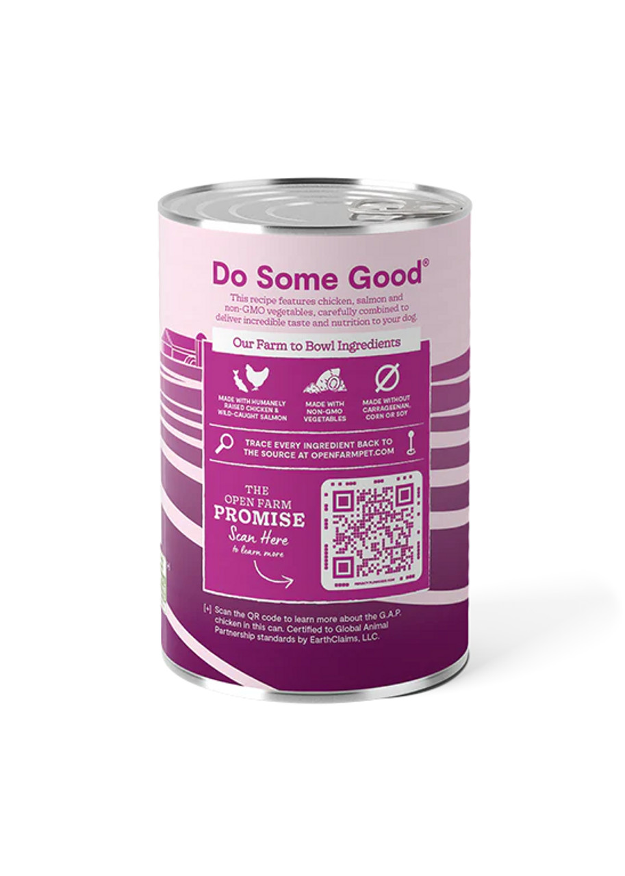 Grain Free Chicken & Salmon Pâté Wet Dog Food Image 1