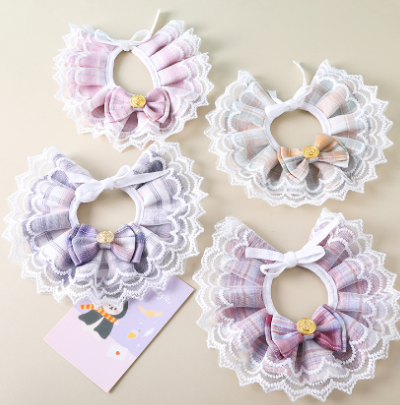 Noble Ruffled Bowtie Collar Image