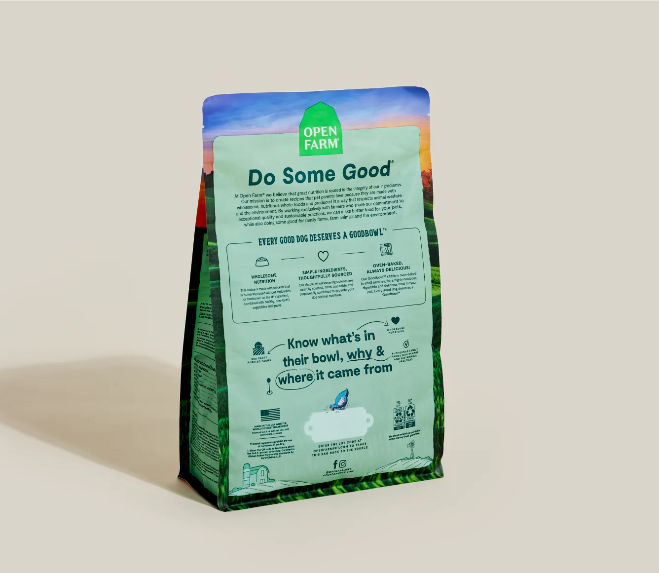 Goodbowl Harvest Chicken & Brown Rice Recipe Dry Dog Food Image 3