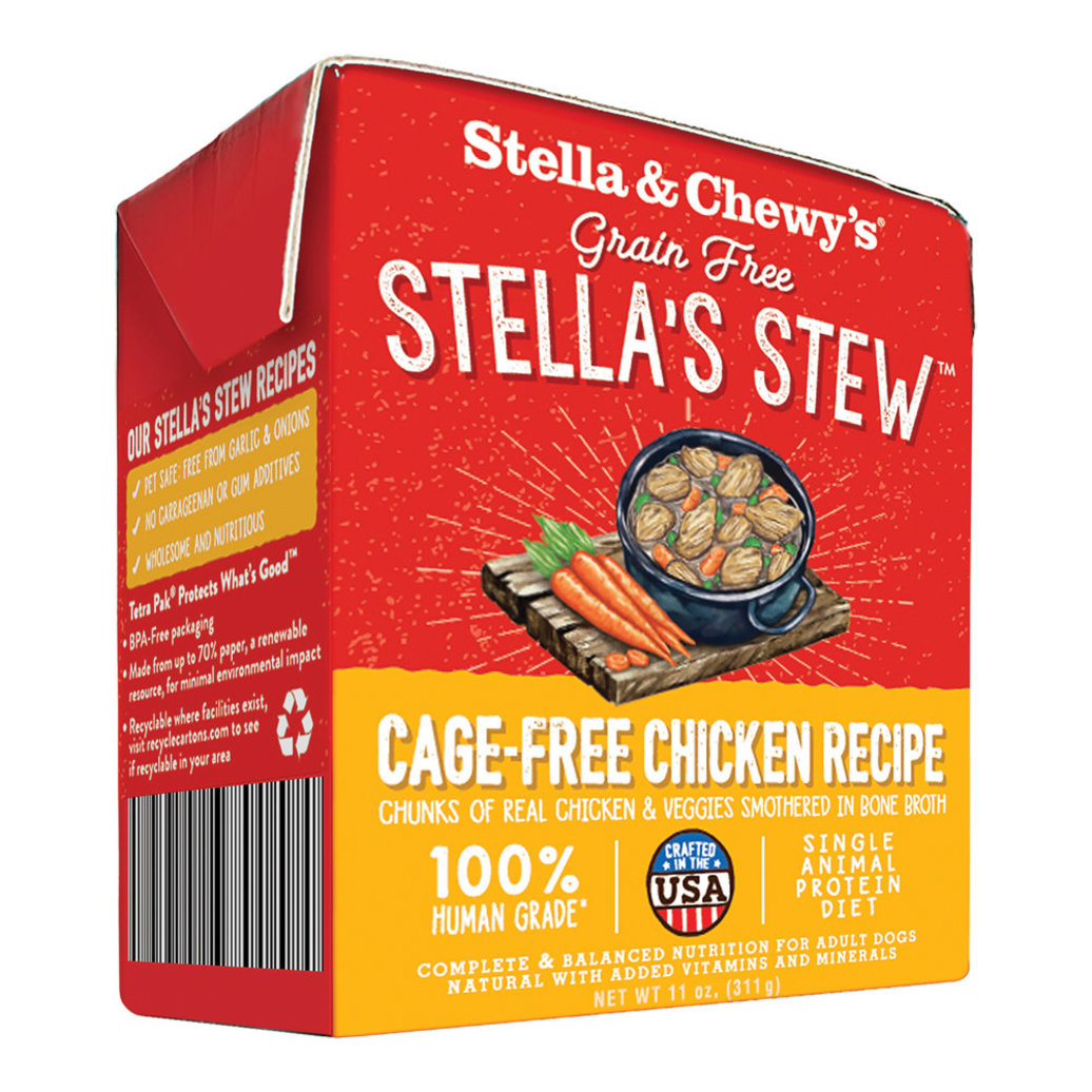 Stella's Stews Cage-Free Chicken Recipe Wet Dog Food Image