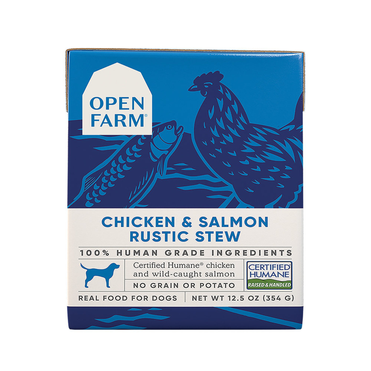 Chicken & Salmon Rustic Stew Wet Dog Food Image 0
