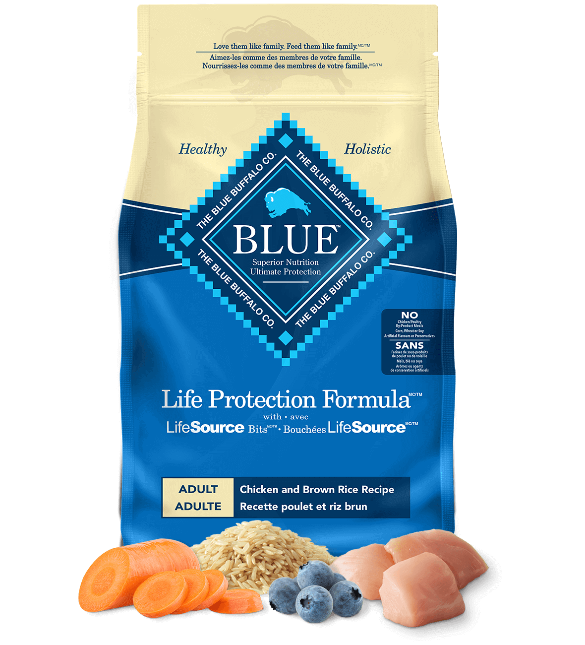 Life Protection Adult Dog Chicken Image