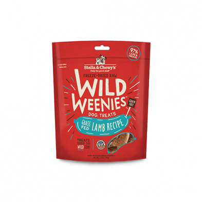 Freeze-Dried Grass-Fed Lamb Wild Weenies Dog Treat Image
