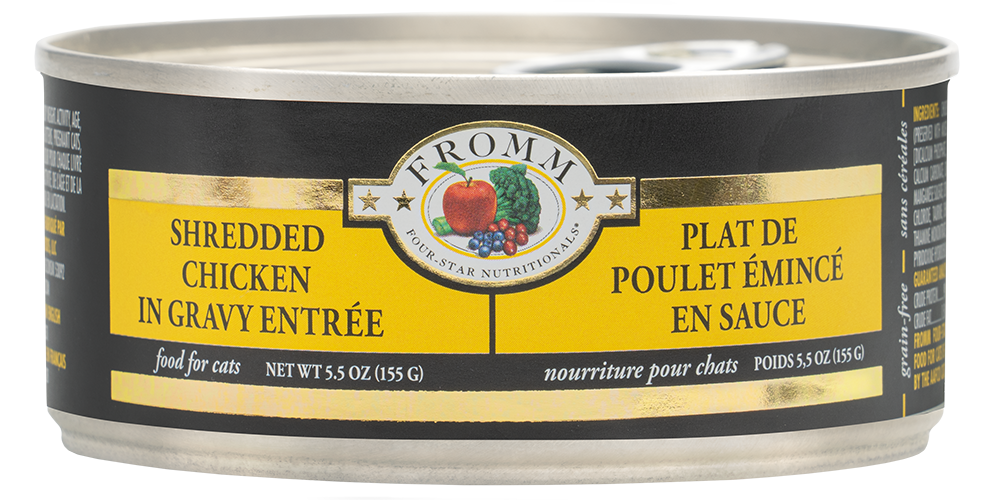 Four Star Nutritionals® Shredded Chicken in Gravy Entrée Image