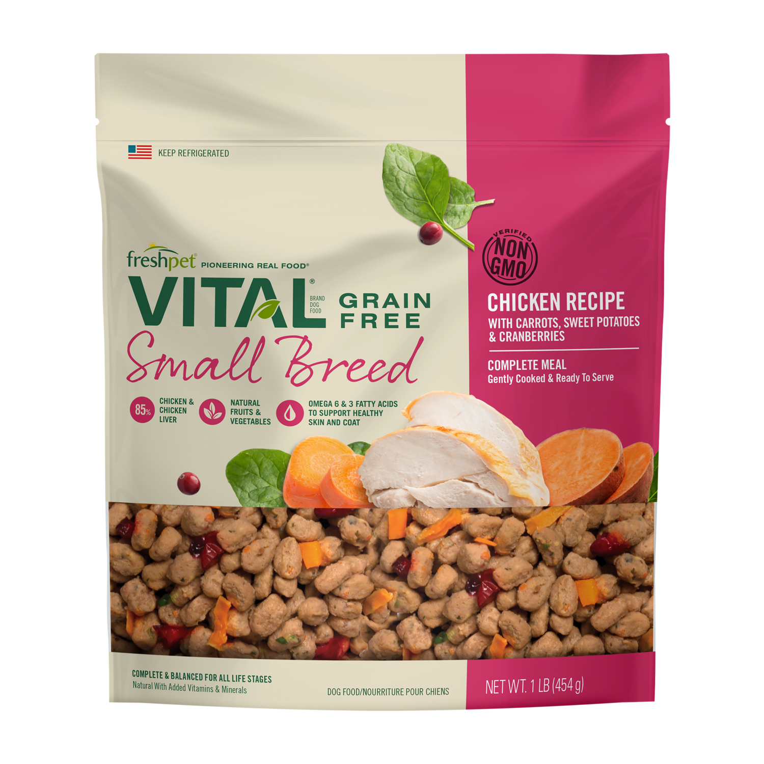 Grain Free Small Breed Chicken Recipe Fresh Dog Dog Image 0