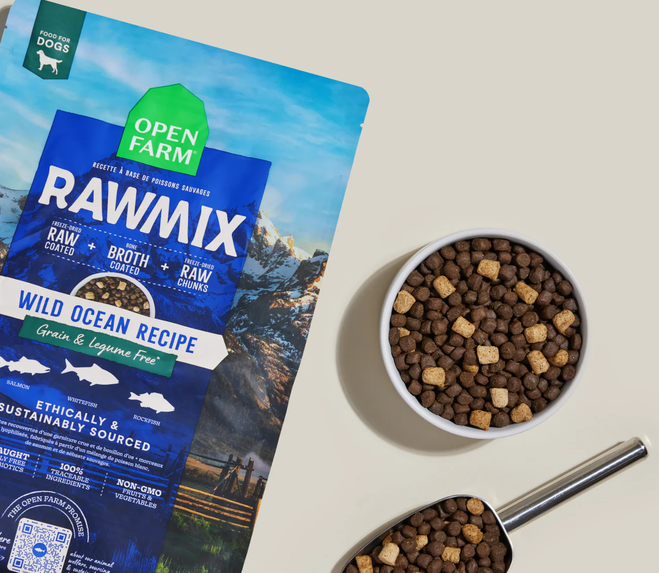 RawMix Wild Ocean Recipe Grain & Legume Free Dry Dog Food Image 1