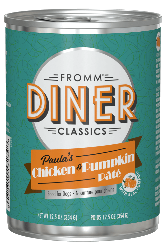 Diner Classics Paula's Chicken & Pumpkin Pâté Wet Dog Food Image