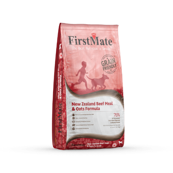 FirstMate Grain Friendly New Zealand Beef Meal & Oats Formula Image