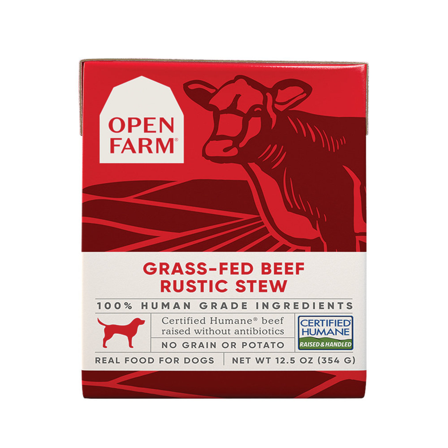 Grass-Fed beef Rustic Stew Wet Dog Food Image 0
