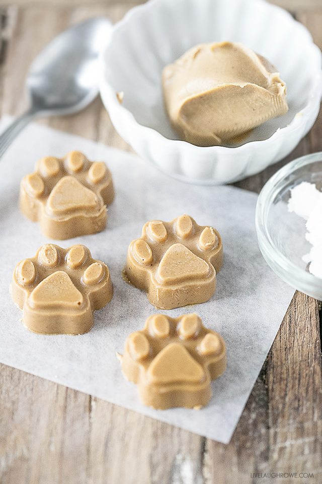 Peanut Butter Coconut Oil Dog Treats Image