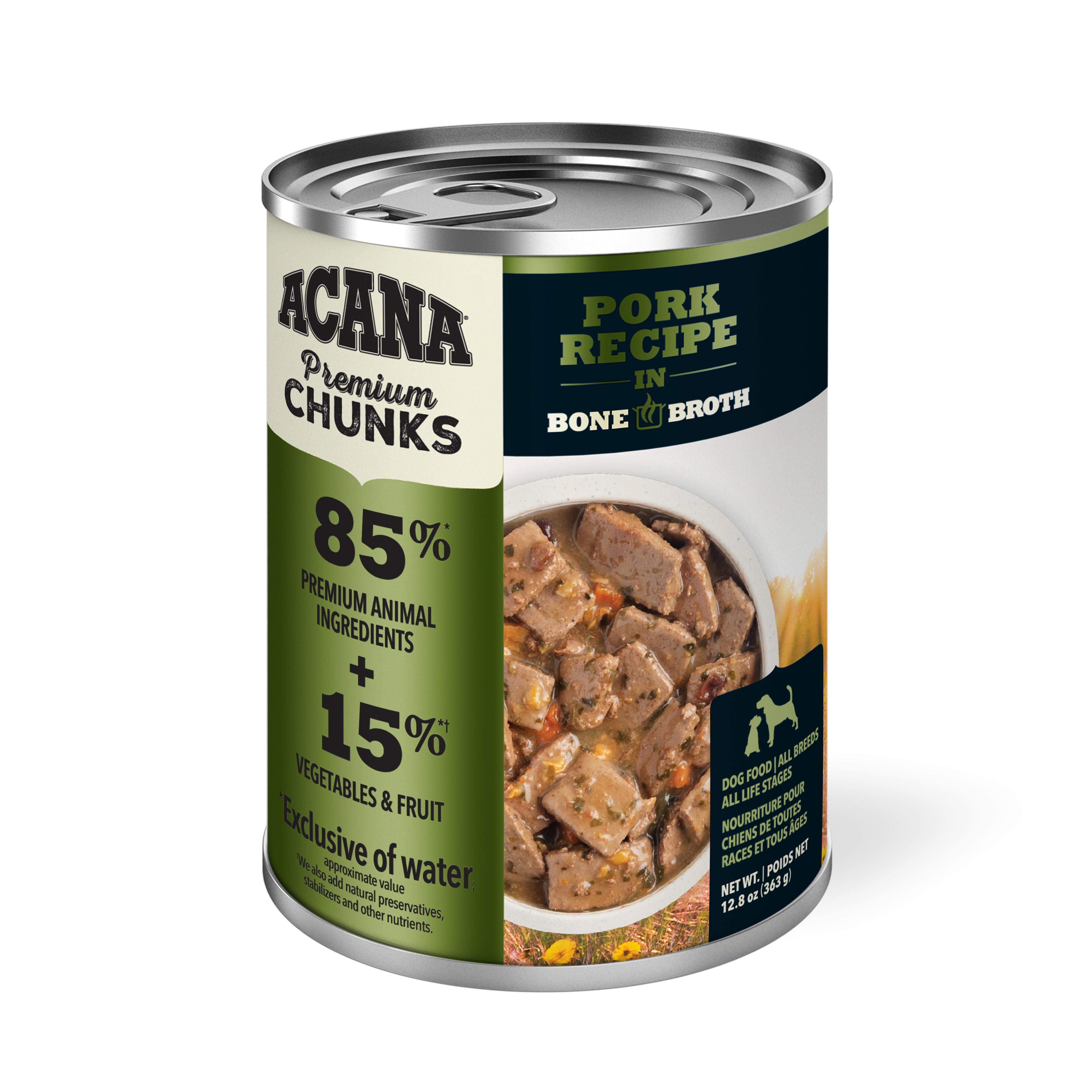 ACANA Premium Chunks - Pork Recipe in Bone Broth Image 0