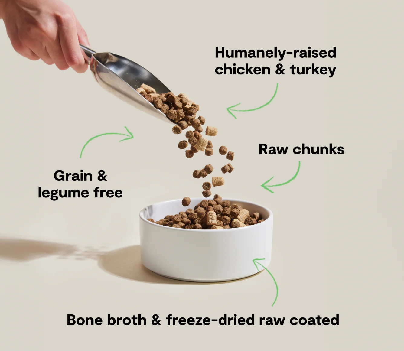 RawMix Open Prairie Recipe Grain & Legume Free Dry Dog Food Image 2